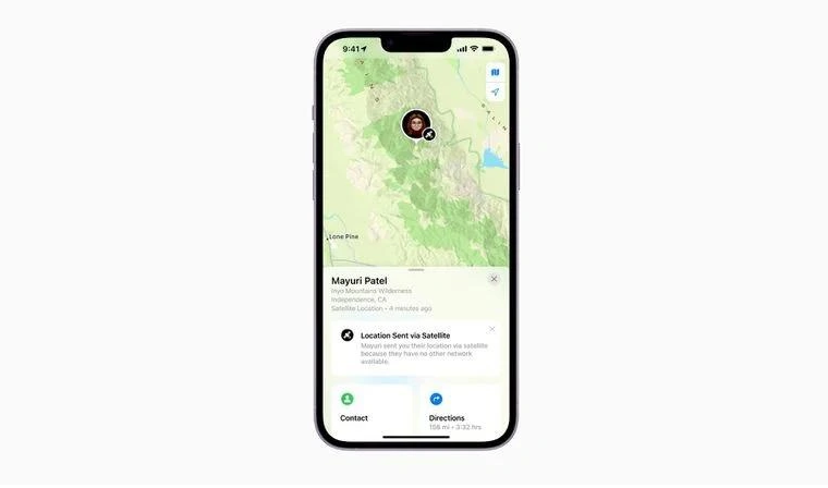 闵行苹果14维修分享iPhone14系列中 FindMy功能通过卫星分享位置方法教程 