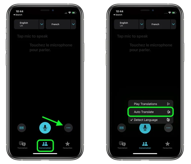 闵行苹果手机维修分享iOS 15 “翻译” App 新改进 